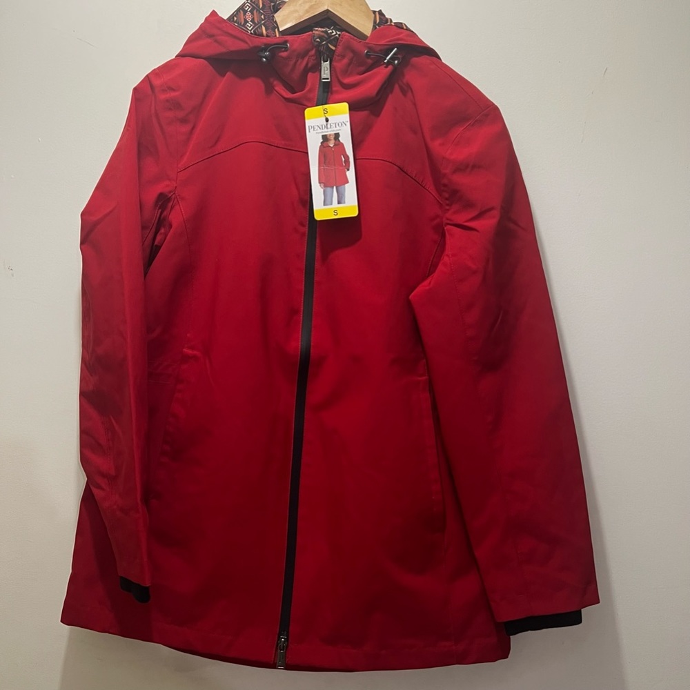 Pendleton Ladies' Rain Waterproof Hooded Jacket